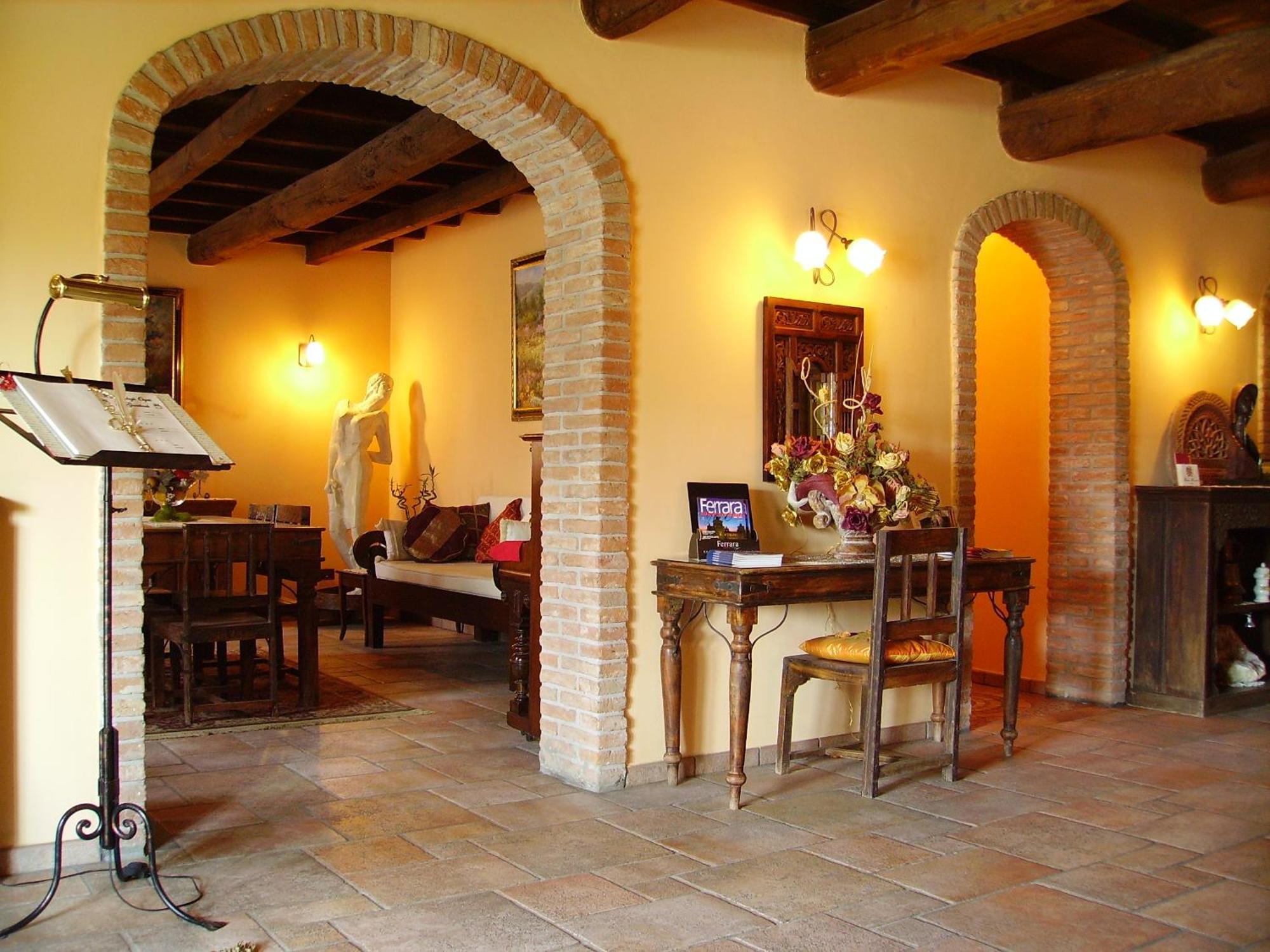 Hotel Antico Casale Vigarano Mainarda Buitenkant foto