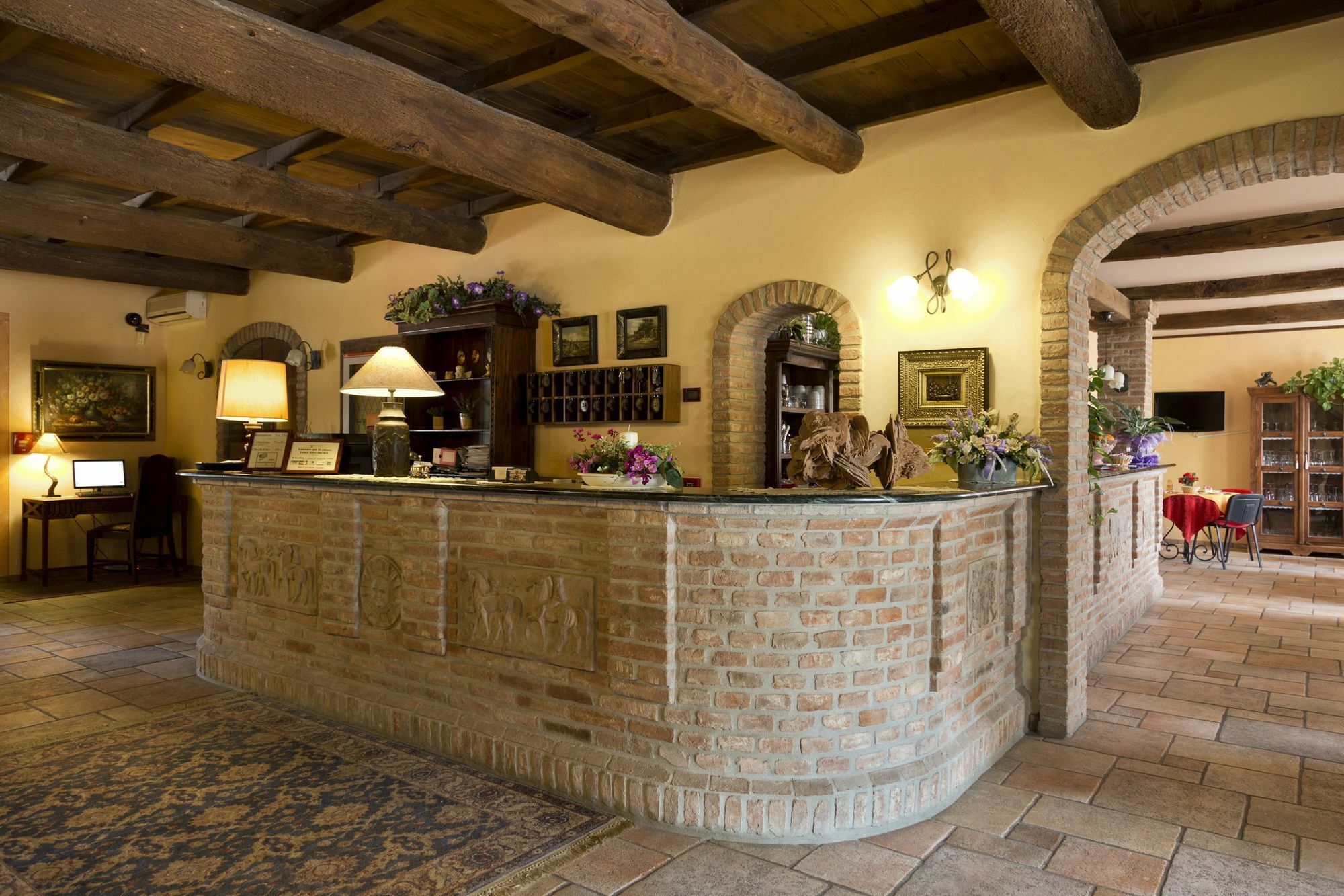 Hotel Antico Casale Vigarano Mainarda Buitenkant foto