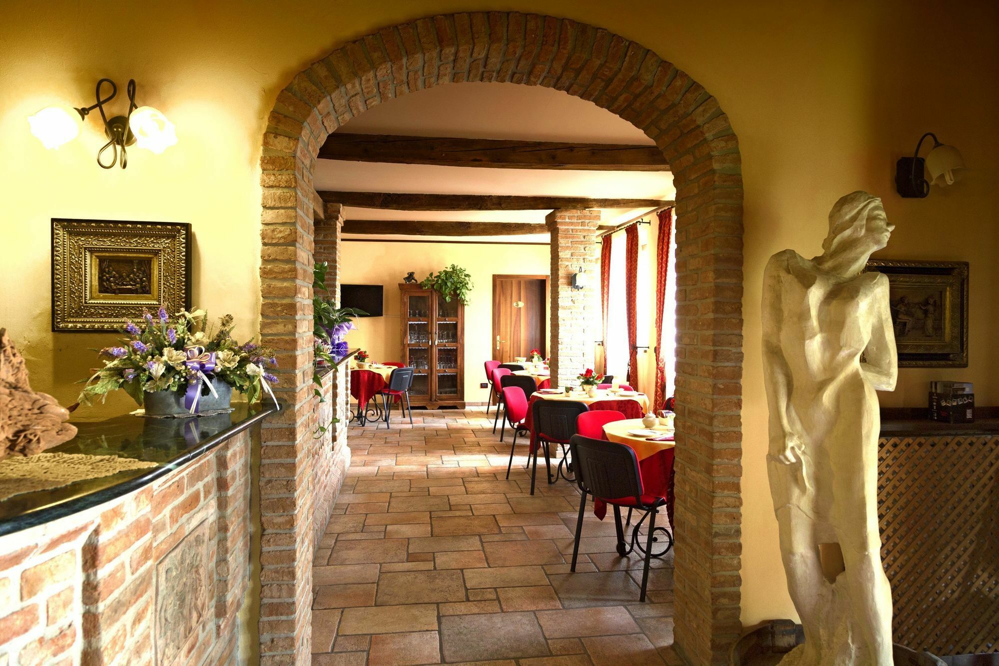 Hotel Antico Casale Vigarano Mainarda Buitenkant foto